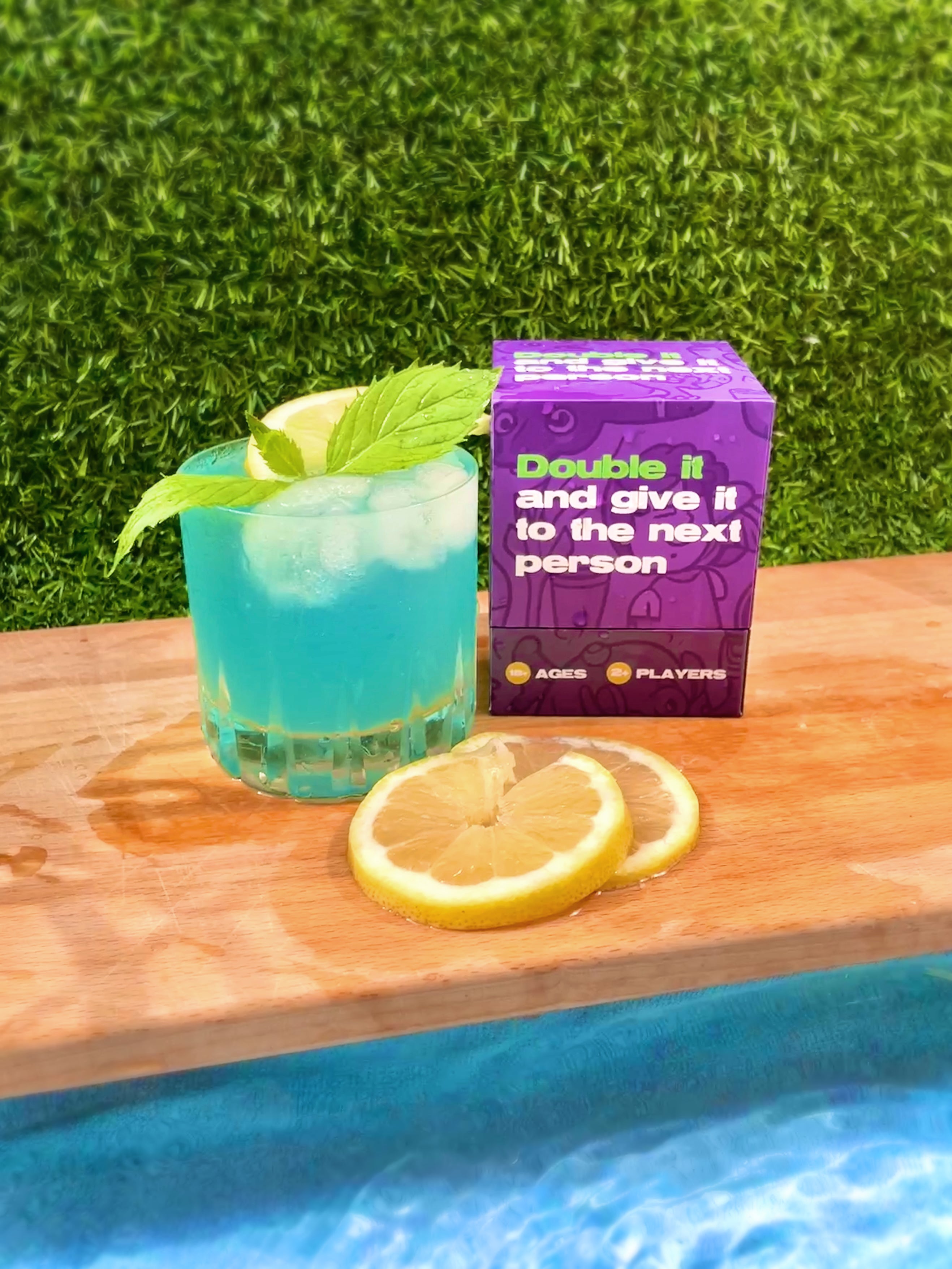 Smurf Sipper Cocktail